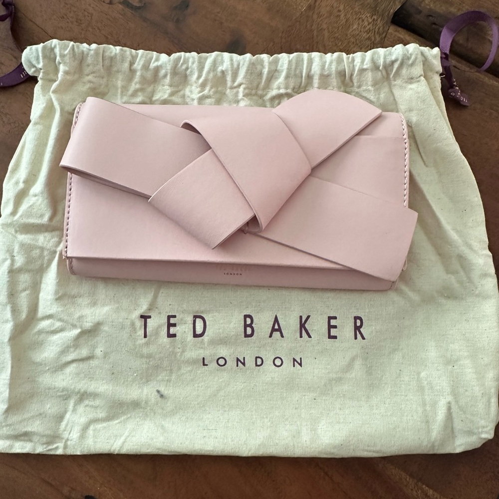 Ted Baker Pink Clutch Bag